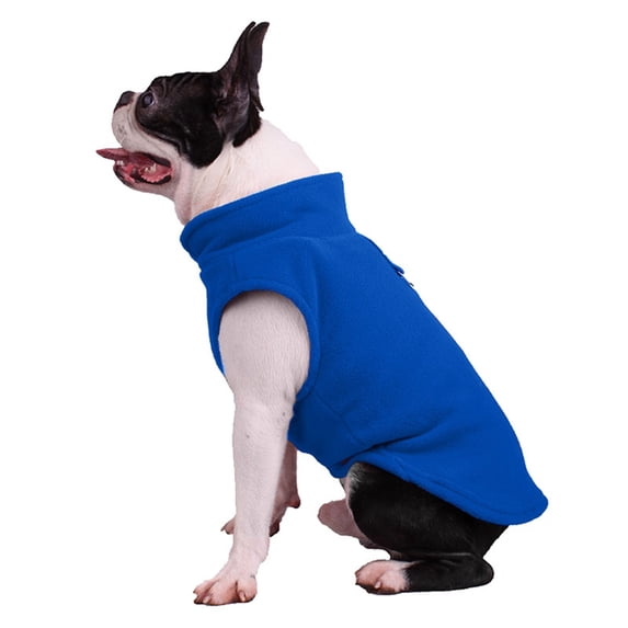 Forzero Autumn Winter Fleece Vest For Cold Weather Dog Warm Sleeveless Shirt For Small Medium Dogs