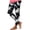 Black, variant on Lovzfmll Yoga Leggings for Women, Halloween Print Stretch Active, Slim Ankle Length Leggings Black, S