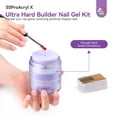 thumbnail image 2 of Kit de gel para uñas Builder SAVILAND Ultra Hard con diseño de cojín de aire, 2 of 7
