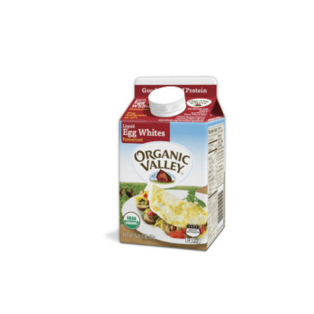 (12 pack ) Organic Valley Liquid Egg Whites, 16oz
