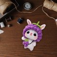 thumbnail image 4 of OULII Purple Needle Felting Kit for Beginners Crafting Fun with Felt Material Includes Tools and Supplies, 4 of 8