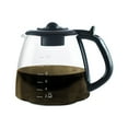 thumbnail image 1 of Café Brew Collection Universal 12-Cup Coffee Replacement Carafe - Fits Mr. Coffee, Cuisinart, Hamilton Beach, and More - Heat-Resistant DURAN Glass - Safe and Convenient - Easy Cleaning, 1 of 5