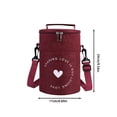 thumbnail image 3 of Meitianfacai Winter Savings Clearance Deals Round Lunch Box Bag Handheld Portable Lunch Bag With Rice Insulation Lunch Box Bag Thickened Aluminum Foil Insulation Bag, 3 of 6