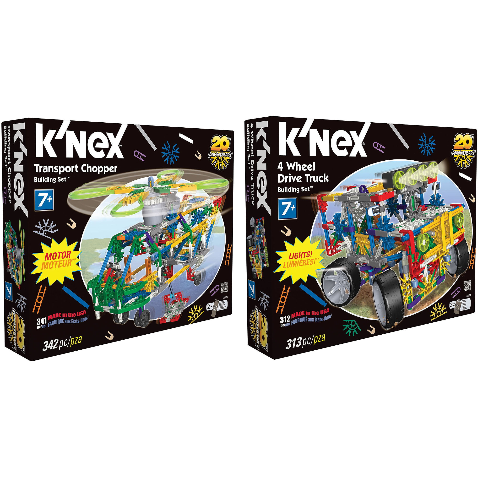 Transport Chopper K'Nex Building Worlds Kids Love brand NEW 342 pieces 