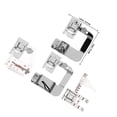 thumbnail image 2 of HONITANO 9Pcs Wear Resistant Sewing Machine Foot Set Assorted Color Professional Presser Feet for Lightweight Fabric, 2 of 7