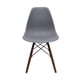thumbnail image 3 of Set de 2 Silla Eames MUNDO IN Gris Con Base Color Nogal, 3 of 8