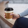 thumbnail image 6 of 50 Pack 16oz Disposable Paper Coffee Cups with Lids and Sleeves, Insulated Hot Drink Cups for Travel, Picnic, BBQ and Events, Heavy Duty Quality, 6 of 6