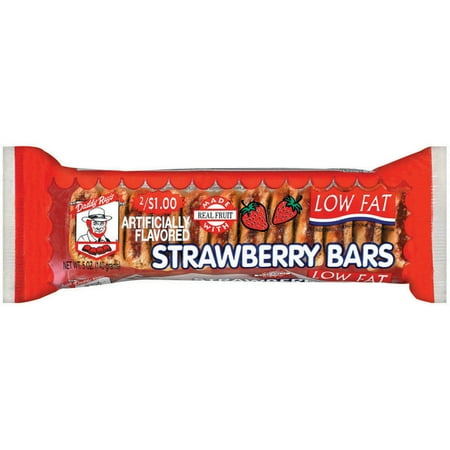Daddy Ray's Low Fat 2/$1.00 Strawberry Fig Bars 5 Oz Tray