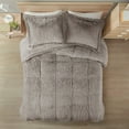 thumbnail image 4 of Twin/Twin XL Shaggy Long Fur Comforter Mini Set, 4 of 9
