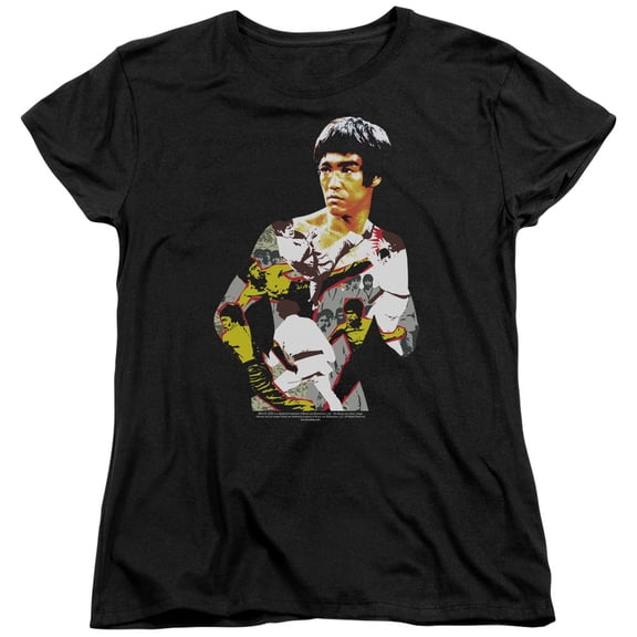 Bruce Lee Body Of Action S/S Women's T-Shirt Black