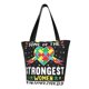 thumbnail image 1 of Easygdp I Love With Autism Bolso de Hombro para Mujer, Bolso Bandolera y Cartera de Mano Elegante para Uso Diario, 1 of 6