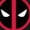 BLACK, variant on Marvel - Deadpool Logo - Women's Short Sleeve Graphic T-Shirt