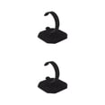 thumbnail image 1 of jesticaly Watch Display Holder Telescopic C-Type Velvet Home Bracelet Stand Black 2Set, 1 of 6