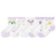 thumbnail image 1 of 5 pares de calcetines tobilleros de algodón para bebés y niños, calcetines de princesa, finos para primavera y verano, 1 of 6