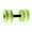 Green, variant on Mancuerna Non-Slip Solid Colorfast Water Resistance Dumbbells for Water Exercise