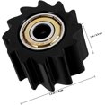 thumbnail image 2 of Generic Motorcycle Chain Tensioner Roller Anti-slip Design Plastic and Bear, 2 of 6