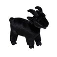 thumbnail image 2 of Sioweci Standing Goat Plush Toy Black White Goat Plushie Stuffed Animal Doll Pillow Home Office Bedroom Decoration Kids Adults Christmas Birthday Gift Black M, 2 of 13