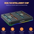 thumbnail image 7 of Charging Dock for Nintendo Switch 2 Joy-Cons - Up to 4 Switch Controllers Charging Station with RGB Lighting, LED Indicators & Audible Alerts, Type-C Port, 7 of 7