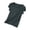 #04 Dark Gray 【Mix & Match: Stock Up on Your Favorite Colors】, variant on Soft Modal Pajama Shirts for Women, Solid Short Sleeve Crew Neck Loose Casual Sleepwear Tops, Breathable Lightweight Daily Home Loungewear | TruHer,Black L