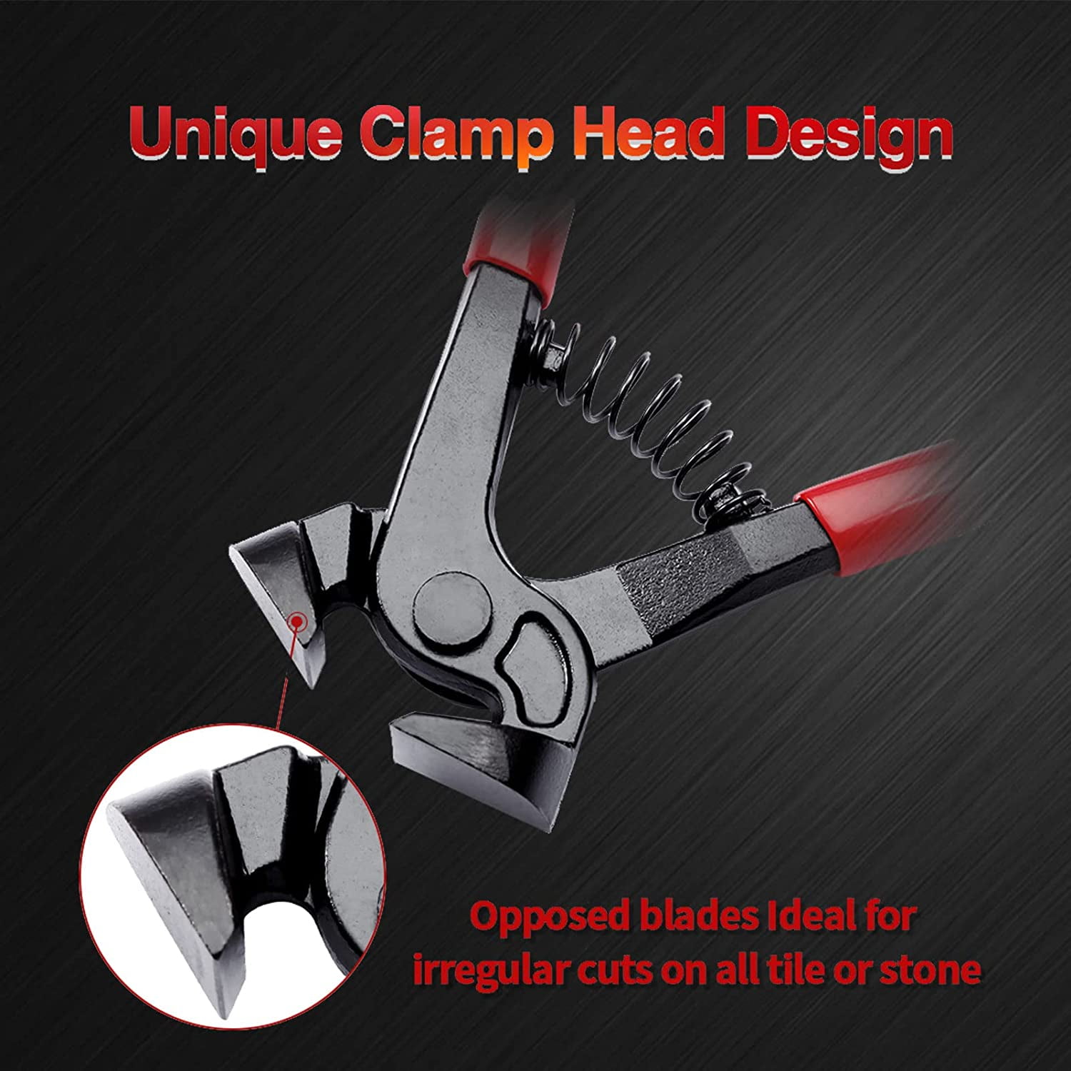 ABCISI Tile Nippers for Ceramic Tiles 8 Inches Mosaic Cutter Pliers Tile Nippers Mosaic Tools Nipper Cutting Tools Glass Cutter Ceramic Tile Cutter for Porcelain Glass Mirror