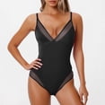 thumbnail image 2 of baikeli Tummy Control One Piece Swimsuit for Women Tummy Control Full Coverage Bathing Suits Ruched Swimwear Beachwear Black,S, 2 of 4