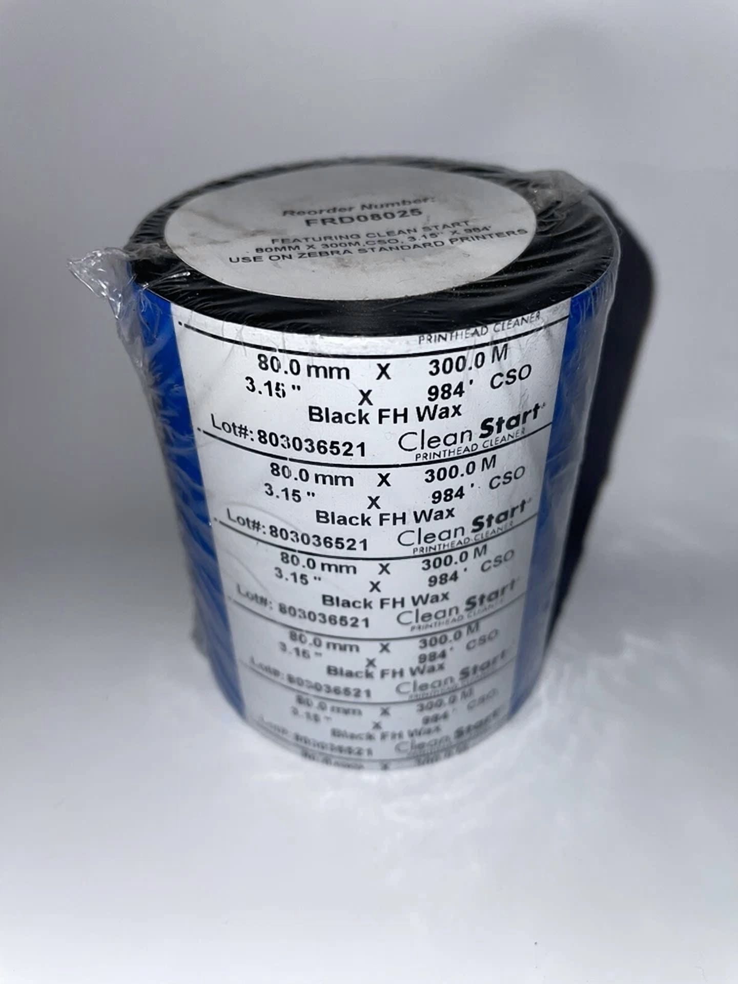 CRESTIN- Zebra Printer - Thermal Transfer Ribbon - 80 Mm X 300 M (3.15" X 984') - New