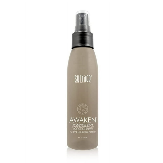 Surface Hair Awaken Thickening Spray, Pre-Style Conditioning and Protection, 4 Fl. Oz.