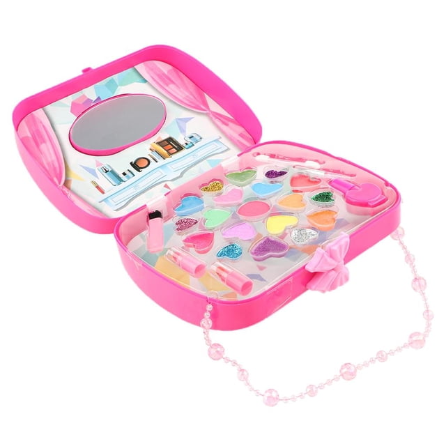 Make up Kit Toys, Pretend Role Vanity Play for Girls Boys Jewelry Toy Set