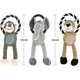 thumbnail image 2 of Juguetes para perros chirriantes, juguetes de peluche para perros, juguetes para masticar, juguetes para perros, juguetes de entrenamiento para perros jugando, 2 of 5