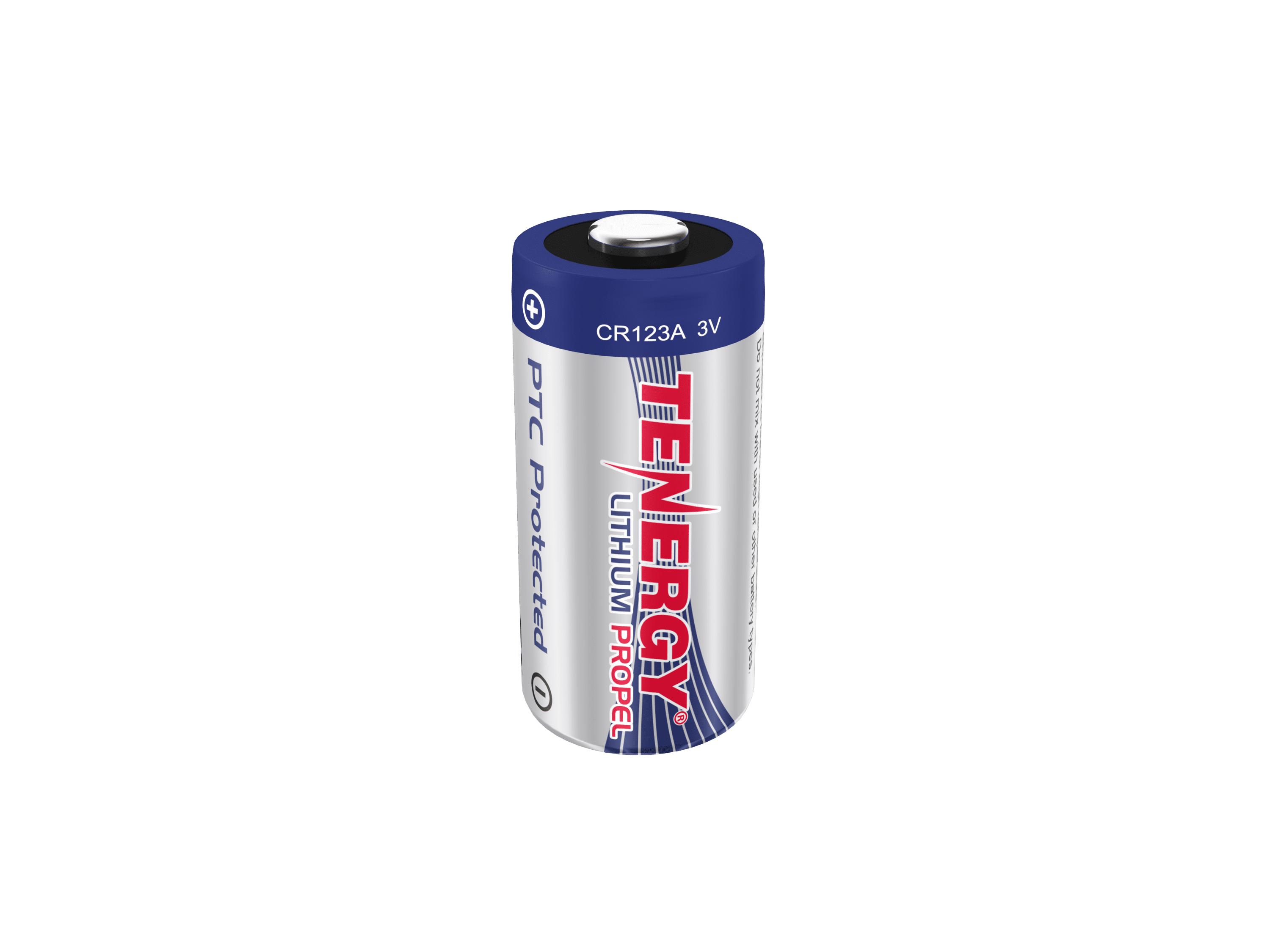 Tenergy Propel 3V CR123A Lithium Battery, High Performance CR123A Cell