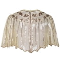 thumbnail image 4 of PrettyGuide Women's 1920s Shawl Beaded Sequin Deco Evening Cape Bolero Flapper Cover up, 4 of 4