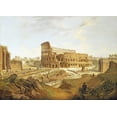 thumbnail image 2 of Faure, Jean Victor Louis 24x18 White Modern Wood Framed Museum Art Print Titled - The Colisseum, Rome, 2 of 4
