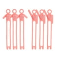 thumbnail image 2 of Multifunctional Silicone Organizer Data Clip Storage Headphone Charging Winding Tie 6pc, 2 of 5