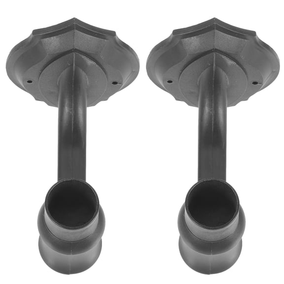 Industrial Light Holder Lamp Fixture for Wall 2 Pcs Outdoor Plastic Entryway Fixtures Lamps Living Room