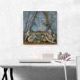 thumbnail image 2 of ARTCANVAS The Large Bathers 1906 Canvas Art Print by Paul Cezanne - Size: 18" x 18" (0.75" Deep), 2 of 9
