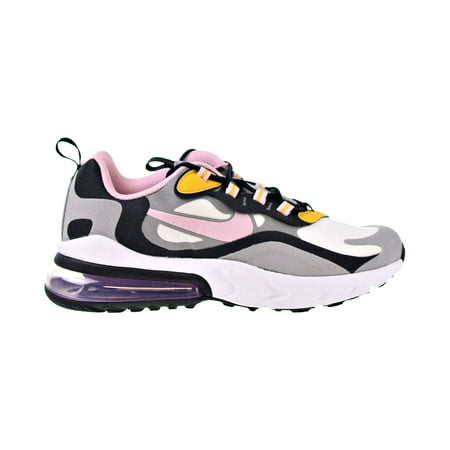 Nike Air Max 270 React Big Kids' Shoes Particle Grey-Arctic Pink-Sulfur bq0103-017