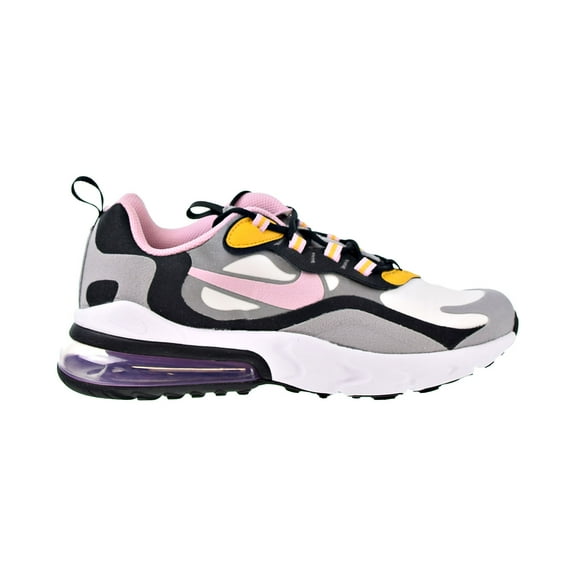 Nike Air Max 270 React Big Kids' Shoes Particle Grey-Arctic Pink-Sulfur bq0103-017
