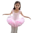 thumbnail image 2 of Vestido de baile para niños Ropa de baile para niñas Vestido de ballet para niños Traje de baile Ropa de práctica de baile de verano para niños Honda, 2 of 2