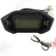 thumbnail image 4 of Velocímetro universal para motocicleta de 12 V, LCD, digital, odómetro, tacómetro, piezas modificadas (negro), 4 of 6