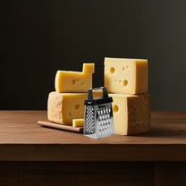 Masteelf 8pcs Mini Cheese Grater Stainless Steel Four-Sided Box Grater For Kitchen Multi-Function Vegetable Slicer And Shredder For Cheese Garlic Carrots And More