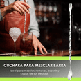 thumbnail image 4 of Kit De Muddler De Acero Inoxidable Con Jigger Cuchara P/ Bar 3 pz, 4 of 6