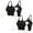 Black+Black, variant on Hands-free Breastfeeding Special Bra, Petmoko Adjustable Breast-Pumps Holding and Nursing Bra, Suitable for Breastfeeding-Pumps by Lansinoh, Philips Avent, Spectra and More(2 PCS)