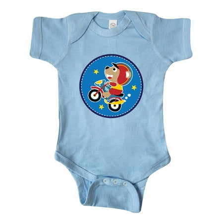 

Inktastic Motorcycle Dirt Bike Racing Gift Baby Boy Bodysuit