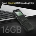 thumbnail image 2 of Voice recorder,Reduction With Mp3 Voice Audio Noise Audio Noise Reduction Voice Voice Noise Reduction With Player Support Buzhi Audio Voice Interview Usb2.0 Port Voice With Voice Huiop, 2 of 6