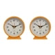 thumbnail image 3 of Matsuzay Despertador de de escritorio, reloj de Metal para dormitorio, sala de estar, mesita de noche, movimiento silencioso, campana de cuarzo, Type2 NO2, 3 of 6