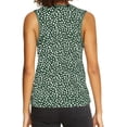thumbnail image 2 of Womens Leopard Print Tank Tops Crewneck Sleeveless Summer Casual T-Shirts Blouses, 2 of 6
