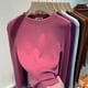 thumbnail image 4 of Camisa de manga larga de polar para mujer y de invierno con forro polar grueso y cuello medio alto, 4 of 6
