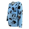thumbnail image 4 of Celivon Womens Maternity Nursing Tops Long Sleeve Leopard Print Breastfeeding Shirt Flattering Comfy Pregnancy Clothes, 4 of 6