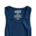 thumbnail image 2 of Weekend Academy Boys Ribbed Cotton Blend Stretch Tank Top, 4-Pack, XS-XL, 2 of 5