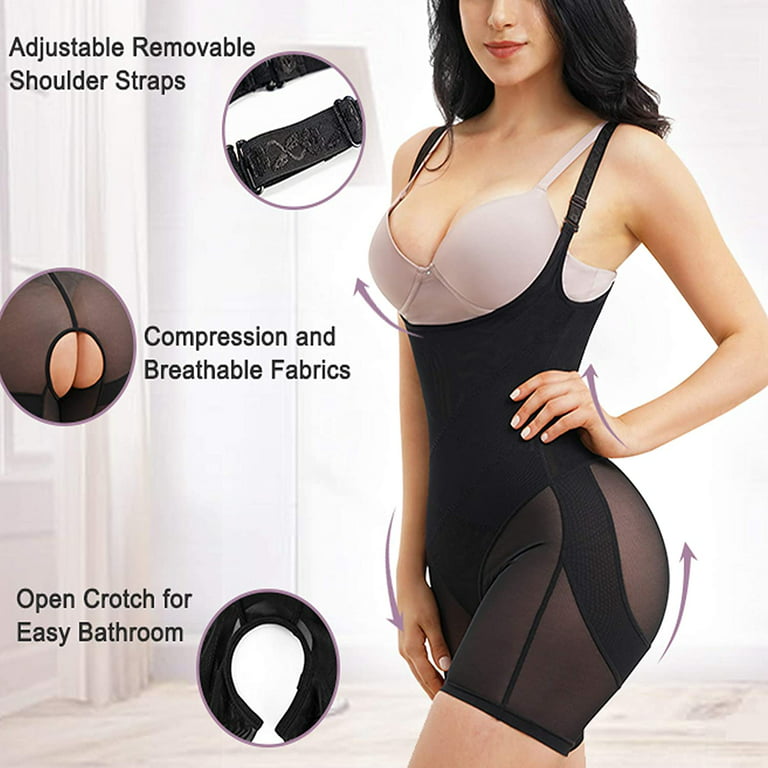 Shapewear Tummy Control Corset -Building And Corsets - Tied Waists Body  Shapers Black M 